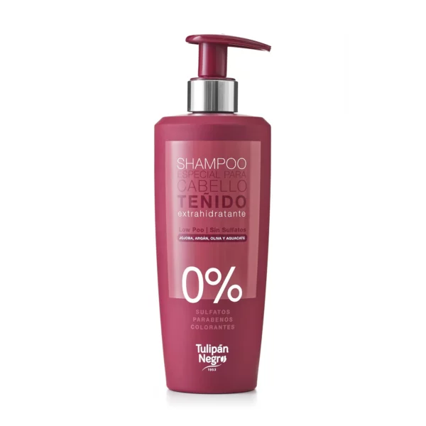 Shampoing sans sulfate Low Poo cheveux teints
