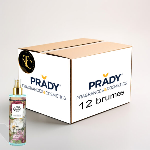 Carton de 12 brumes pour le corps Fanzy